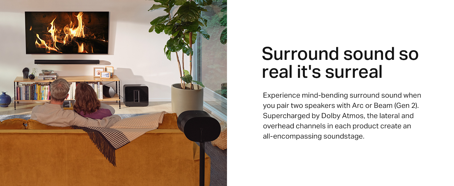 Sonos Era 300 surround sound home theater