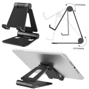Desktop Mobile Phone Folding Base Tablet Lazy Stand Bedside Mobile Phone Stand Douyin Live Broadcast Support Stand Hot Sale