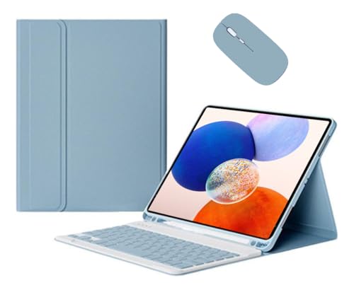 Capa Para Samsung Tab S8 Ultra 14.6 &bluetooth Teclado e Mouse (Preto, Teclado retroiluminado) - Imagem 37