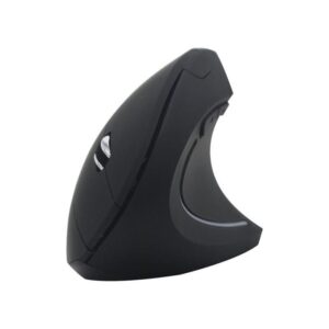 Mouse Vertical Sem Fio Usb Ergonômico Silencioso E Iluminado