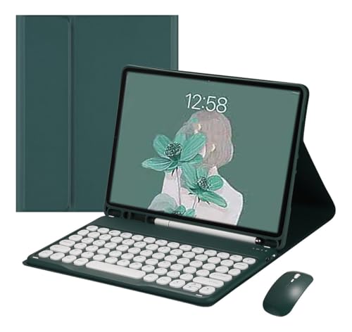 Capa Para Tablet, Capa + Mouse e Teclado Magnético Bluetooth Destacável Para Samsung S6 Lite(10.4 In). - Imagem 27