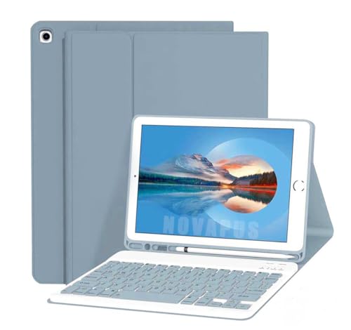 Capa De Teclado Sem Fio Bluetooth Para Samsung Tab S7/s8 - Imagem 37