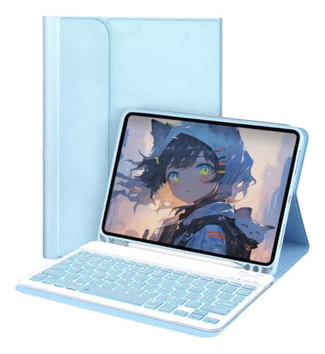 Teclado Touch Screen +Capa Para Tab Samsung A8 10.5 - Imagem 24