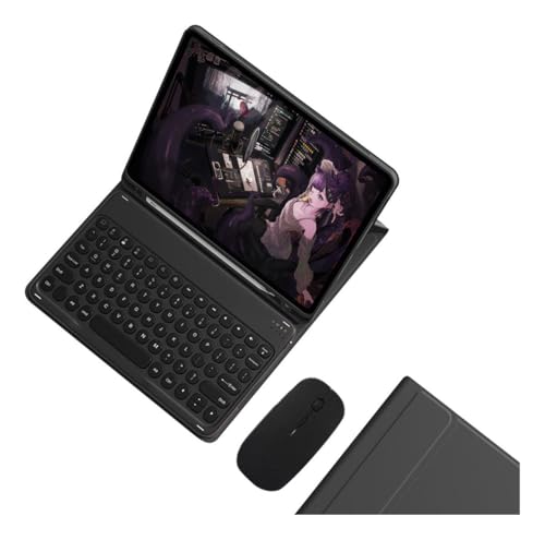 Capa Para Tablet, Capa + Mouse e Teclado Magnético Bluetooth Destacável Para Samsung S6 Lite(10.4 In). - Imagem 23