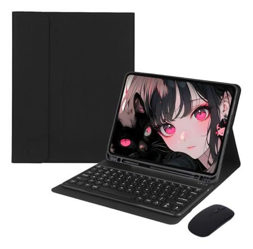 Capa+teclado De Teclas Redondas+mouse Para Air4/air5 10,9 (Azul) - Imagem 24