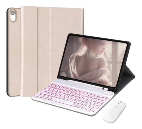 Capa Tablet com Teclado Removível e Mouse Para Samsung S6 Lite 10.4 Polegadas - Imagem 27