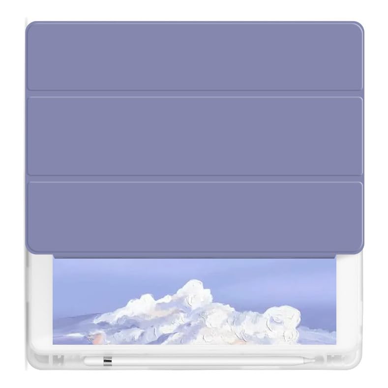 Capa Protetora Com Slot Para Caneta, Adequada Para iPad 9,7" Pro/Air/Air2 2018/2017, Silicone Transparente, Anti-queda.