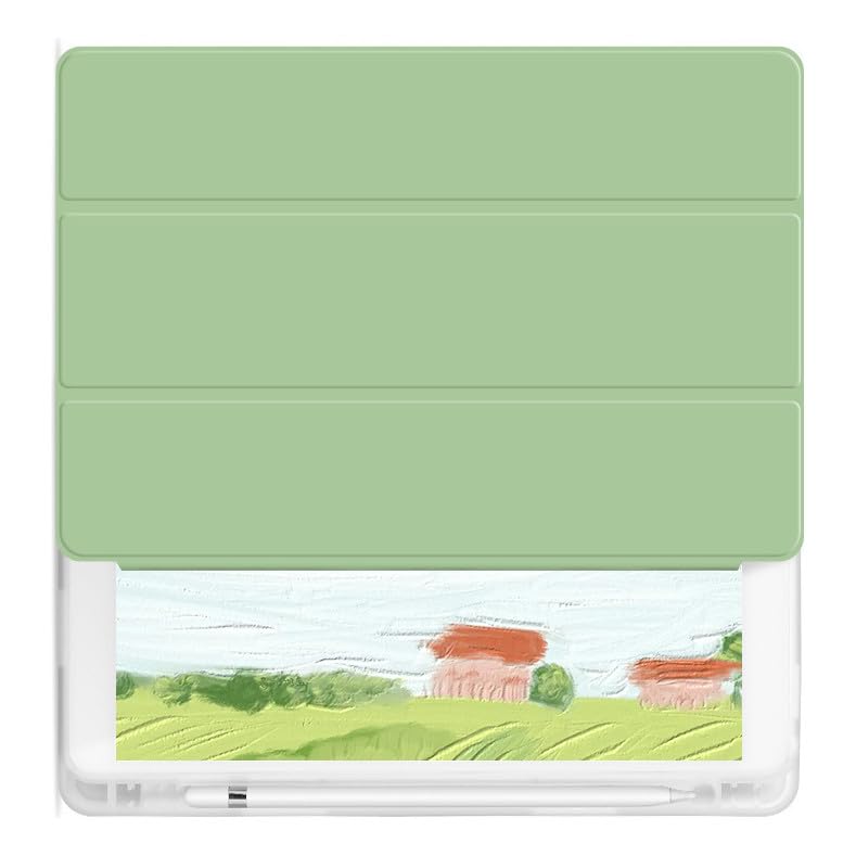 Capa Protetora Com Slot Para Caneta, Adequada Para iPad 9,7" Pro/Air/Air2 2018/2017, Silicone Transparente, Anti-queda. - Imagem 8