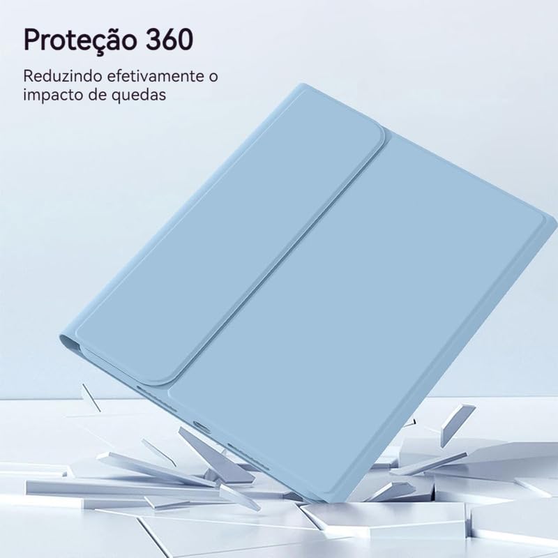 Kit Capa para Samsung Tablet A7 10.4: Capa para Tablet + Teclado Removível + Mouse - Imagem 3