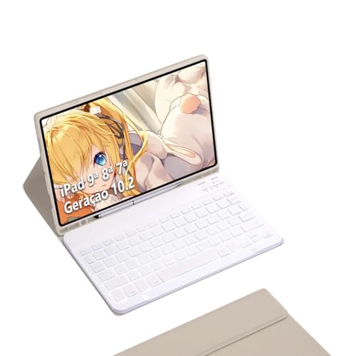 Capa De Teclado Sem Fio Bluetooth Para Samsung Tab S7/s8 - Imagem 43