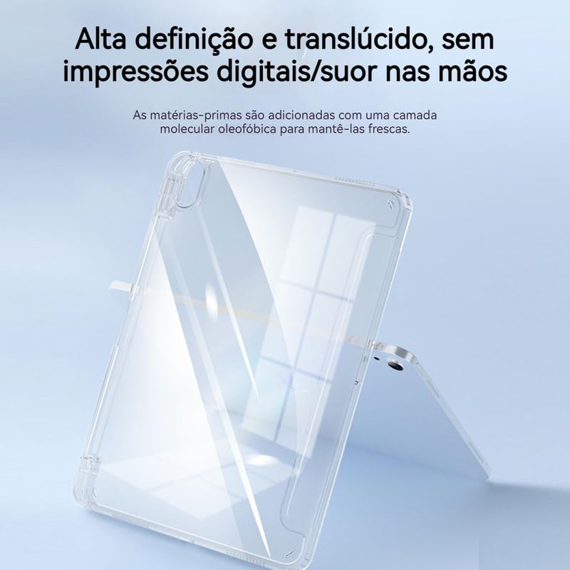 Air Bag Anti-queda Capa Transparente Para iPad pro 11(2022/2021/2020/2018) - Imagem 5