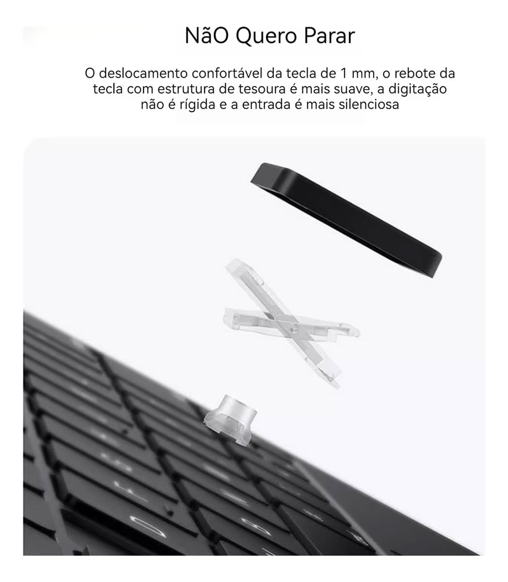 Teclado Para Samsung Tab S7 Plus/S7 fe/S8 Plus-12.4in.com Capas+Mouse (Preto, Teclado retroiluminado) - Imagem 21