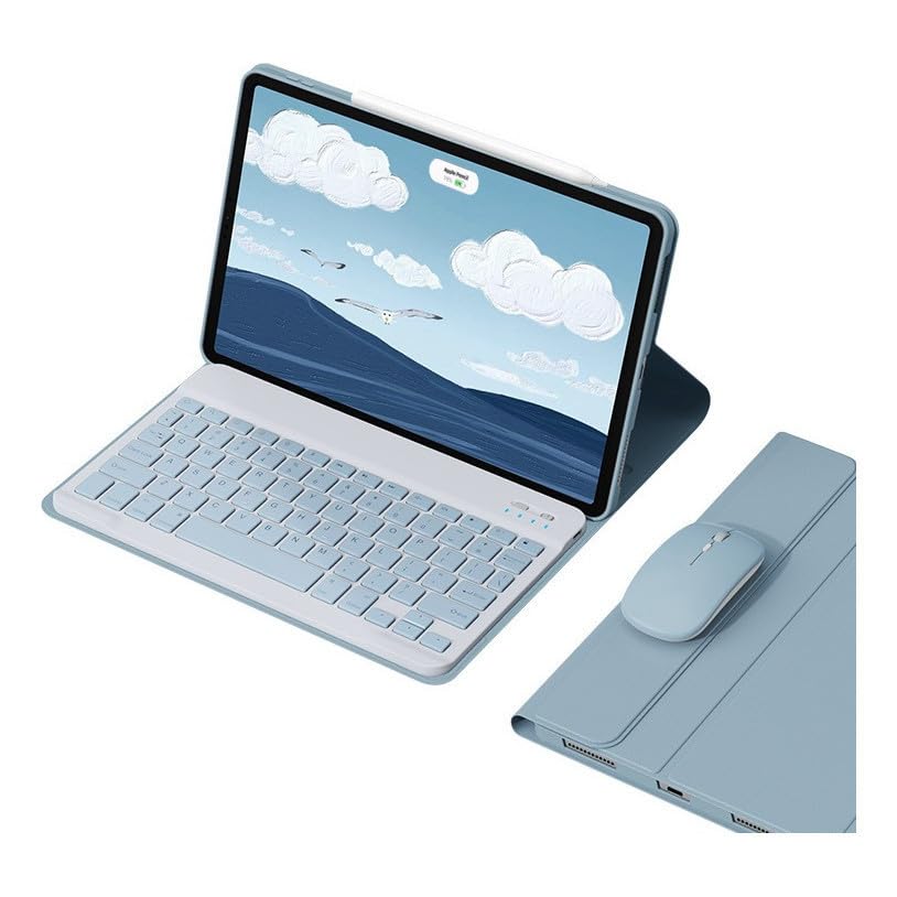 Capa Para Tablet, Capa + Mouse e Teclado Magnético Bluetooth Destacável Para iPad Mini6 8.3 inch.