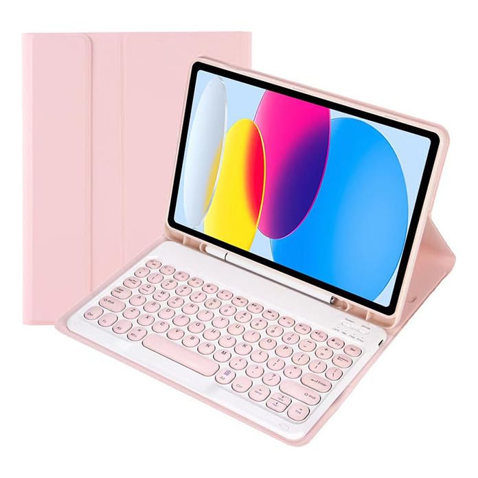 Capa Para Tablet e Teclado Bluetooth Magnético Removível Para Samsung Tab S7/S8. - Imagem 11