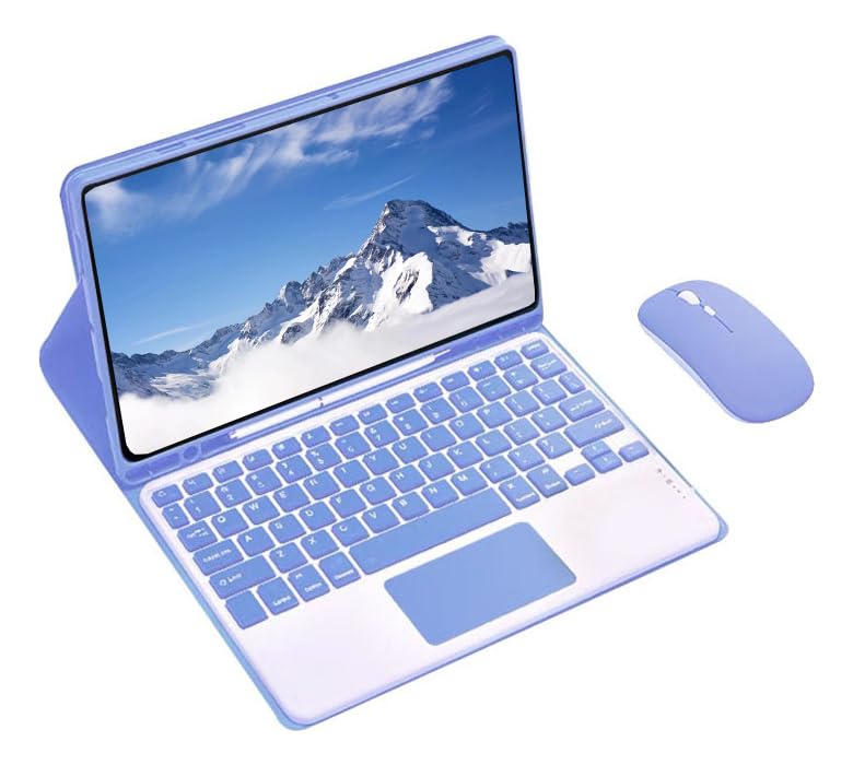 Capa Tablet com Teclado Removível e Mouse Para Samsung S6 Lite 10.4 Polegadas