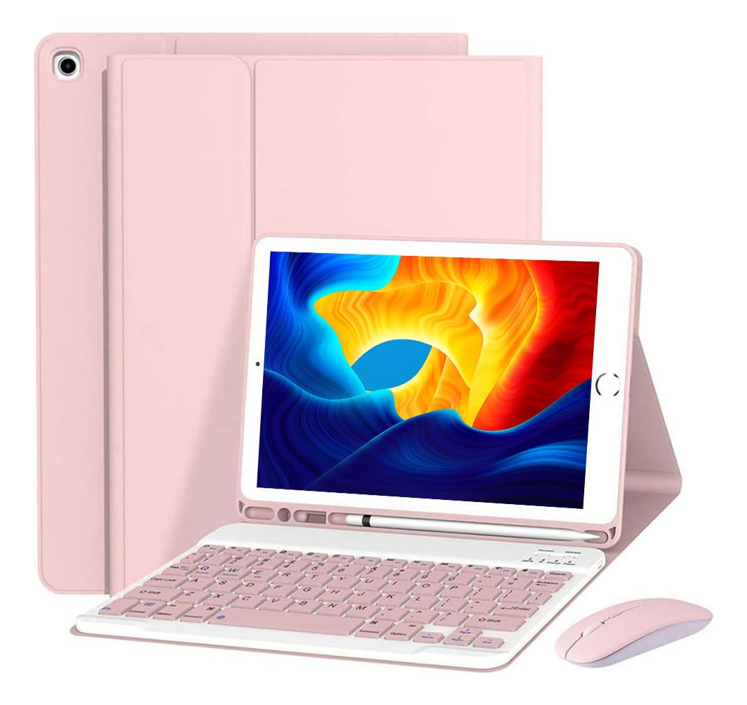 Kit Capa para Samsung Tablet A7 10.4: Capa para Tablet + Teclado Removível + Mouse - Imagem 12