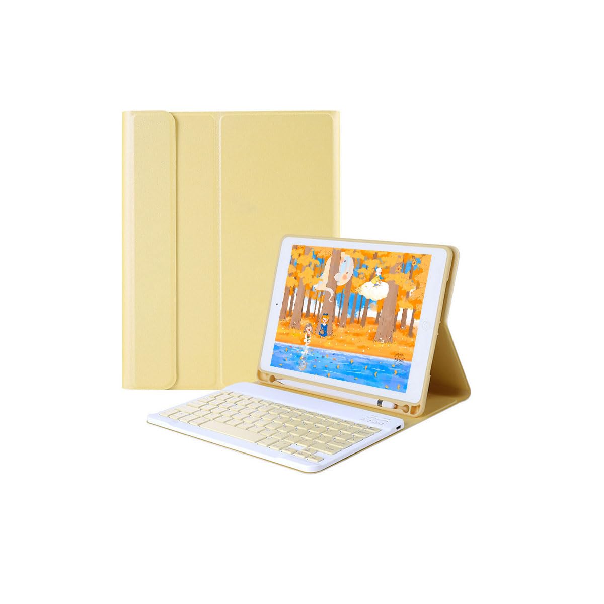 Capa De Teclado Sem Fio Bluetooth Para Samsung Tab S7/s8 - Imagem 18