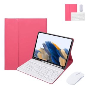 Kit Capa para Samsung Tab S7 / S8 11 : Capa para Tablet + Teclado com teclas redondas + Mouse