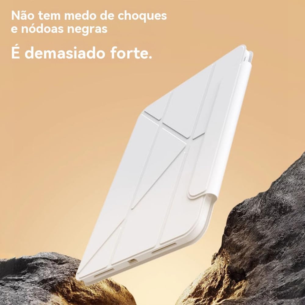 Capa Tablet Atração Magnética Para IPad Air4/5 10,9 Polegadas Com Slot De Canetas Rotação De 360°. - Imagem 9