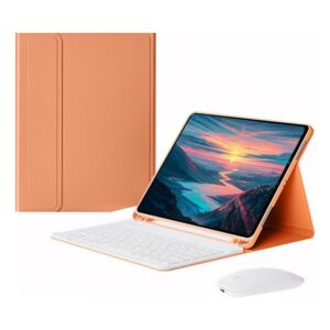Kit Capa para iPad 10ª Geração / 11ª Geração: Case para Tablet + Teclado + Mouse