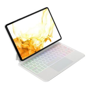 Capa Para Tablet e Teclado Bluetooth Magnético Removível Para Samsung Tab S7 Plus/S8 Plus/S7 fe/S9Plus/S7+/S8+/S7/S8 /S9.