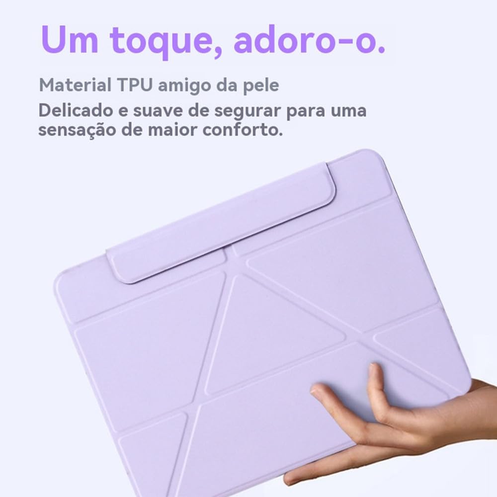 Capa Tablet Atração Magnética Para IPad Air4/5 10,9 Polegadas Com Slot De Canetas Rotação De 360°. - Imagem 3