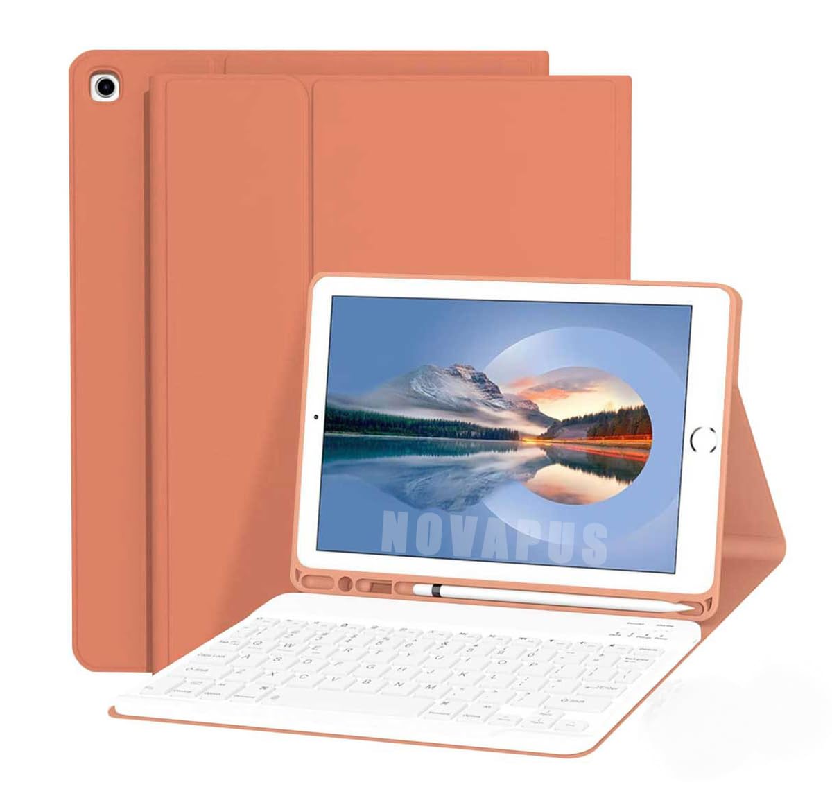 Capa De Teclado Sem Fio Bluetooth Para Samsung Tab S7/s8 - Imagem 14