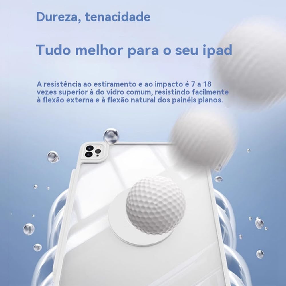 Capa Tablet Atração Magnética Para IPad Air4/5 10,9 Polegadas Com Slot De Canetas Rotação De 360°. - Imagem 7