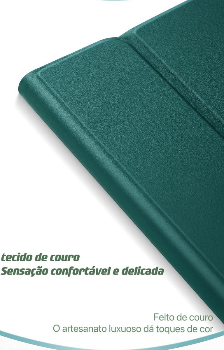 Teclado Para Samsung Tab S7 Plus/S7 fe/S8 Plus-12.4in.com Capas+Mouse (Preto, Teclado retroiluminado) - Imagem 27