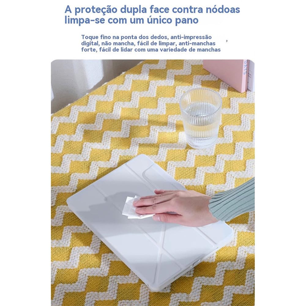 Capa Tablet Atração Magnética Para IPad Air4/5 10,9 Polegadas Com Slot De Canetas Rotação De 360°. - Imagem 8