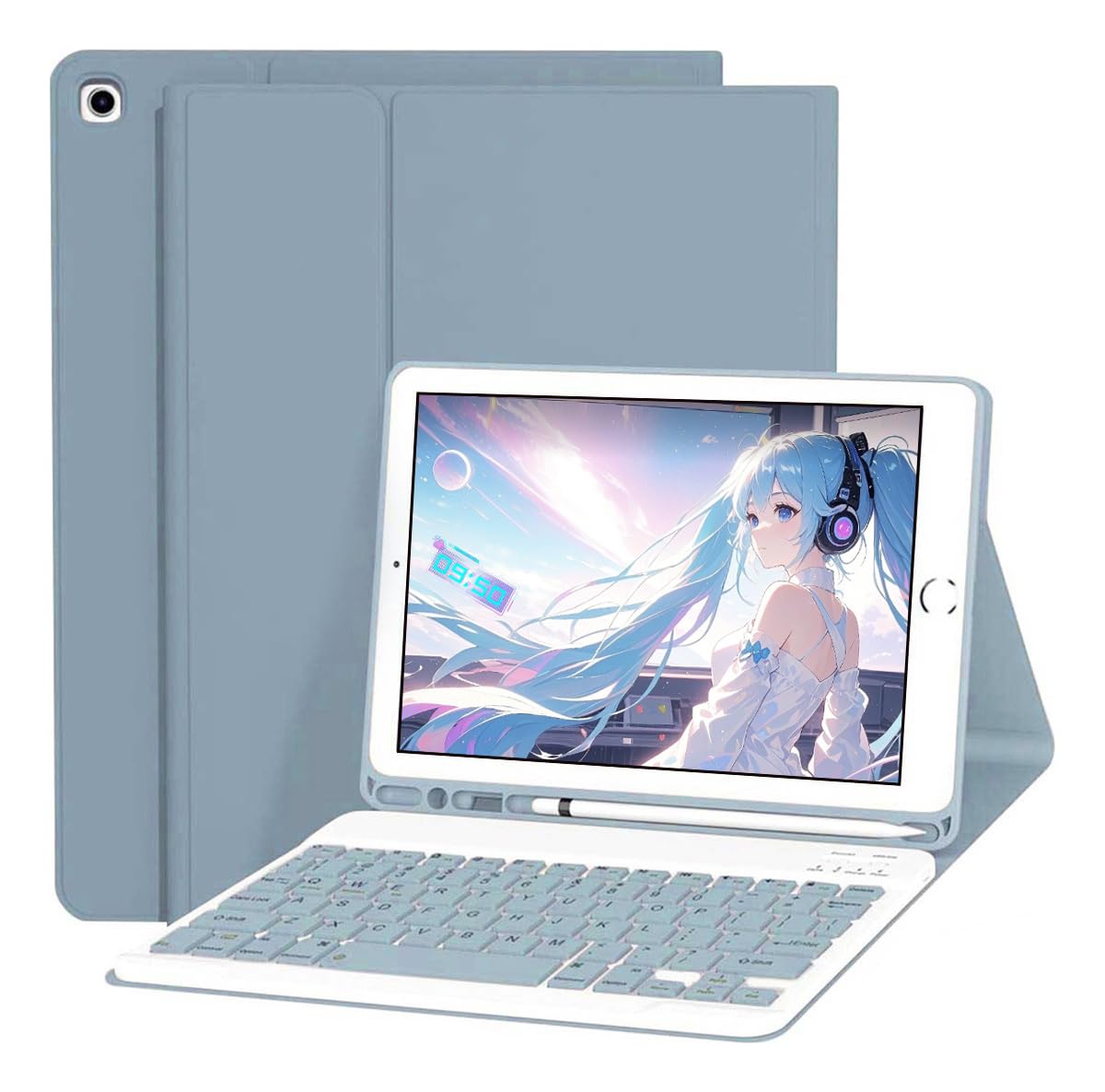 Teclado Touch Screen +Capa Para Tab Samsung A8 10.5