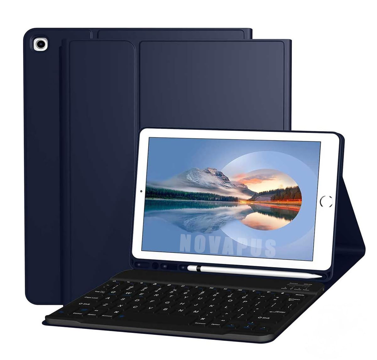 Capa De Teclado Sem Fio Bluetooth Para Samsung Tab S7/s8 - Imagem 10