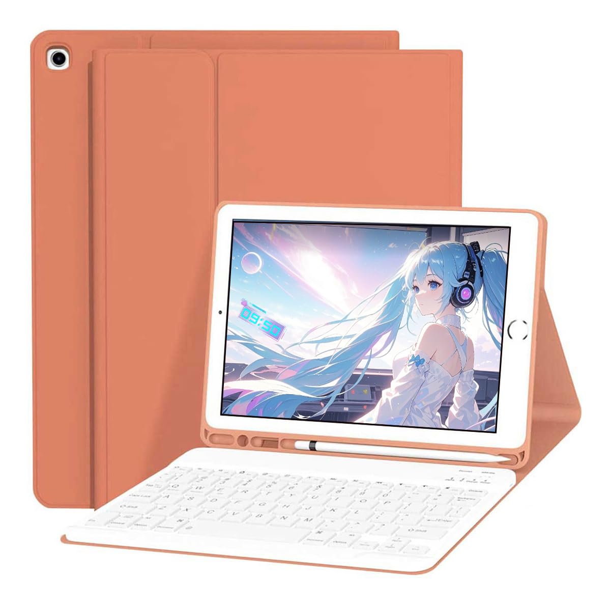 Teclado Touch Screen +Capa Para Tab Samsung A8 10.5 - Imagem 11