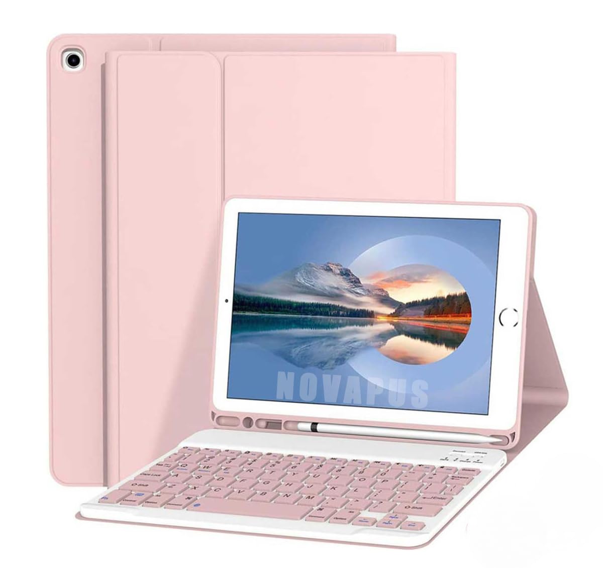 Capa De Teclado Sem Fio Bluetooth Para Samsung Tab S7/s8 - Imagem 17