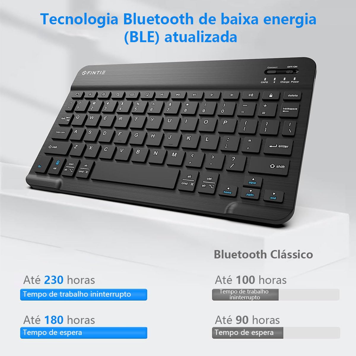 Teclado Touch Screen +Capa Para Tab Samsung A8 10.5 - Imagem 4