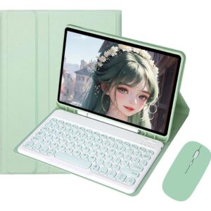 Capa Para Tablet, Capa + Mouse e Teclado Magnético Bluetooth Destacável Para IPad 9/8/7 10.2 Pol.