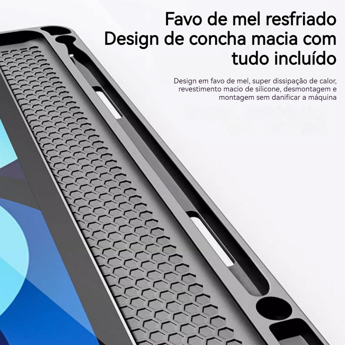 Teclado Para Samsung Tab S7 Plus/S7 fe/S8 Plus-12.4in.com Capas+Mouse (Preto, Teclado retroiluminado) - Imagem 23