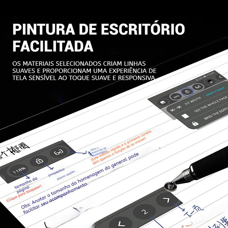 Canetas Ponta Dupla Para Celular E Tablet Universal Genérica - Imagem 6