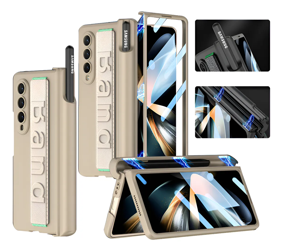 Suporte Caneta Magnética Para Fold4 Caixa Telefone Dobrável - Imagem 6