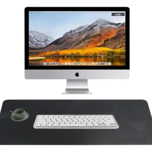 Mouse Pad De Couro Resistente Ao Desgaste Para Mesa 90x40 Cm