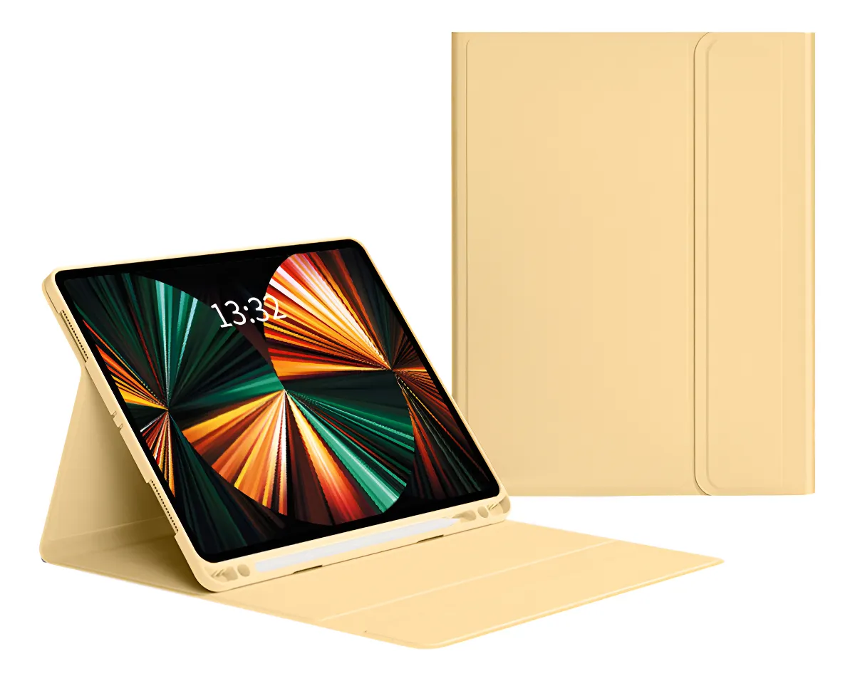 Capa Smart Magnética Dobrável Para iPad 9/8/7/air 3/pro10.5 Cor Névoa Azul - Imagem 2