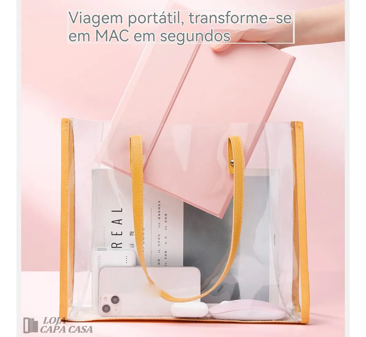 12.4pol Teclado Com Capa Mouse Para Samsung Tab S10+/s9fe+ - Imagem 6