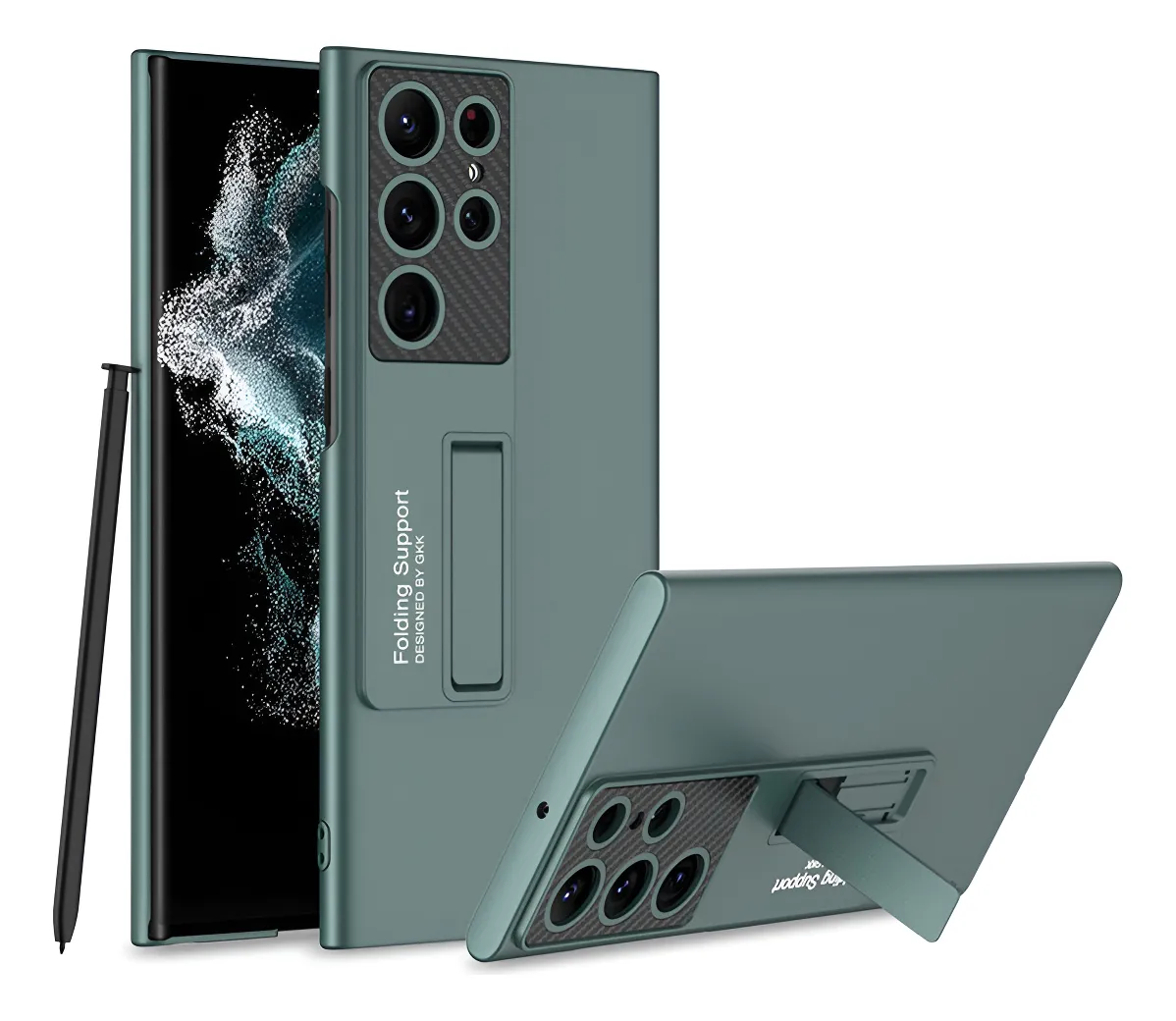 Ultra Fina Capa de Suporte Para Samsung S22/S23 Ultra - Imagem 8