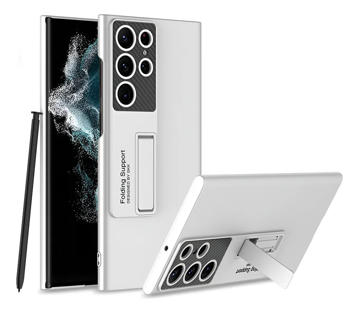 Ultra Fina Capa de Suporte Para Samsung S22/S23 Ultra - Imagem 7