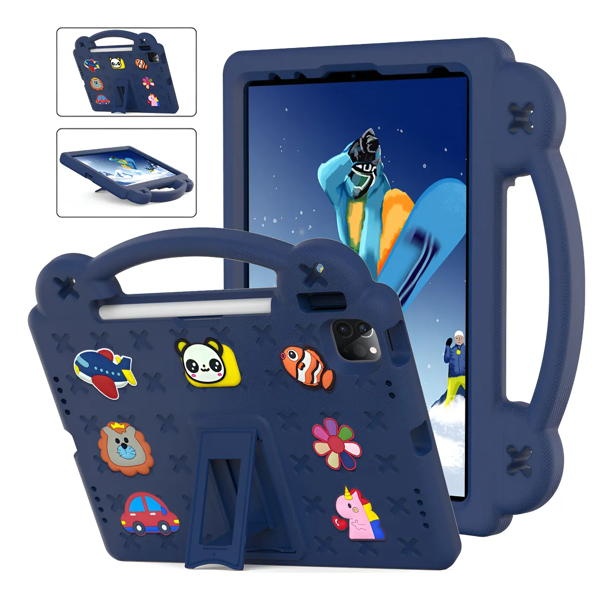 Capa Para Samsung Tab A 8.0 Infantil Anti-queda Adequada - Imagem 12