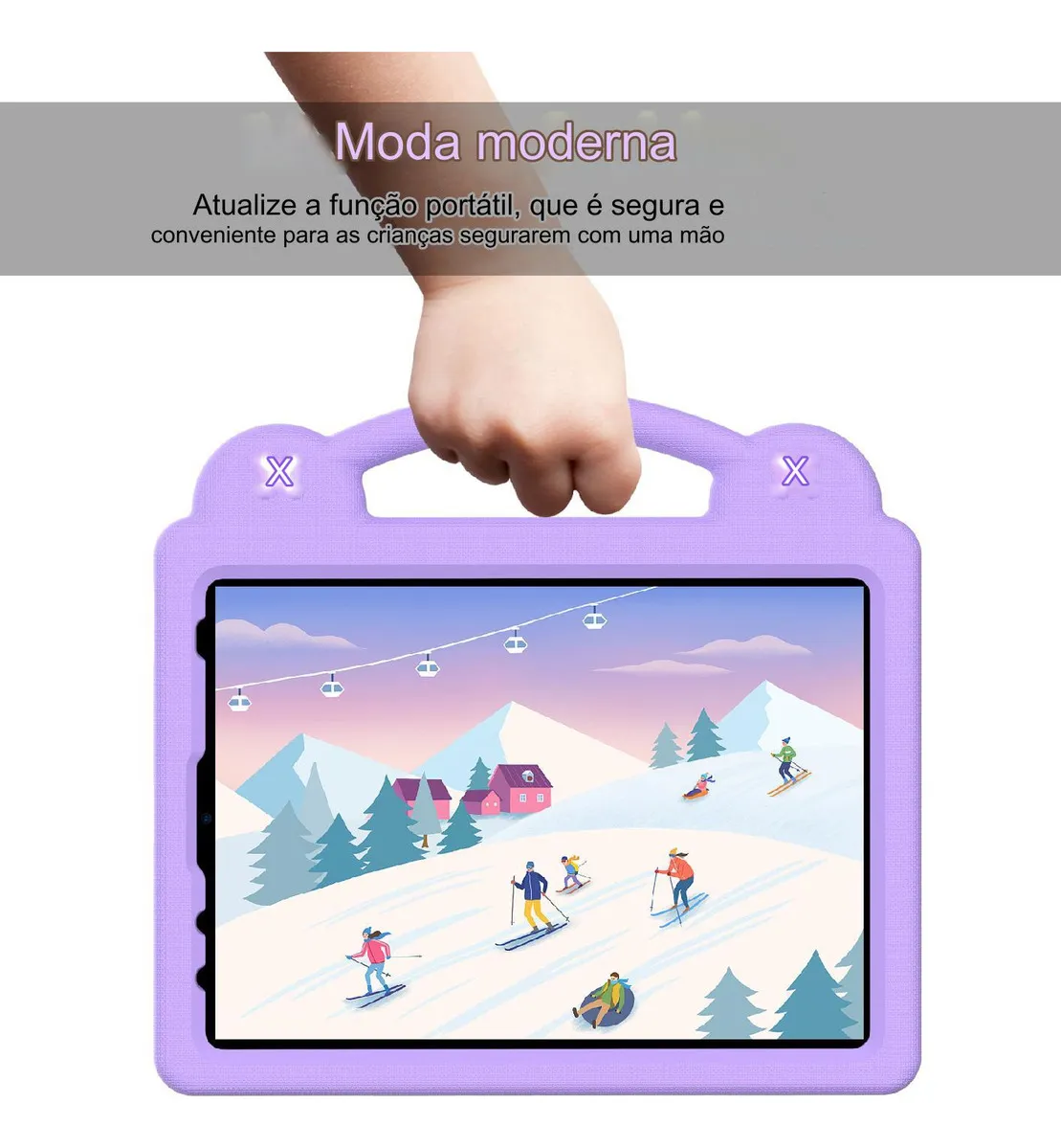 Capa Para Samsung Tab A 8.0 Infantil Anti-queda Adequada - Imagem 9