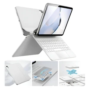 Capa De Teclado De Toque Magnético Para Modelos De iPad