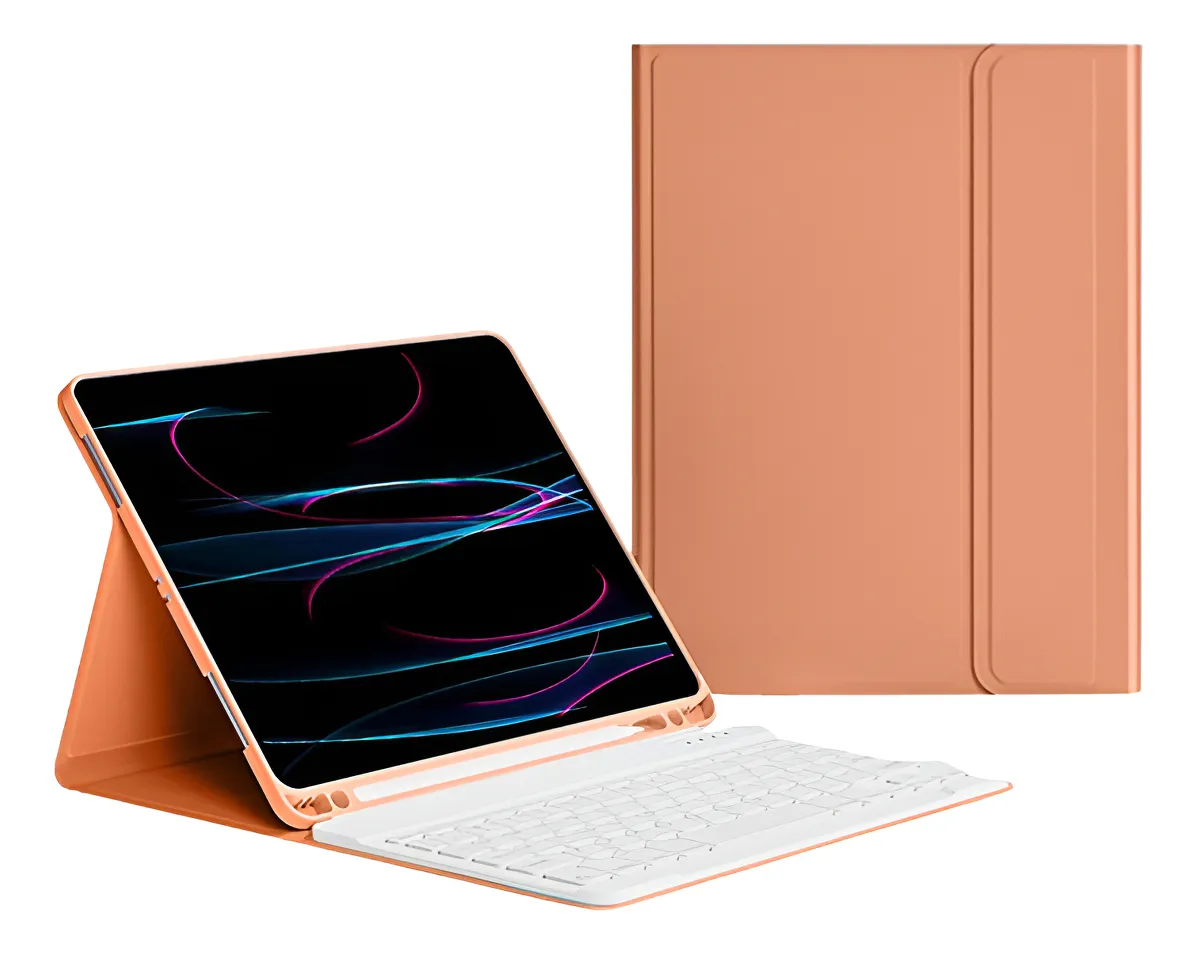 Teclado Bluetooth + Prova De Quedas Capa Para Samsung Tab A8 - Imagem 12