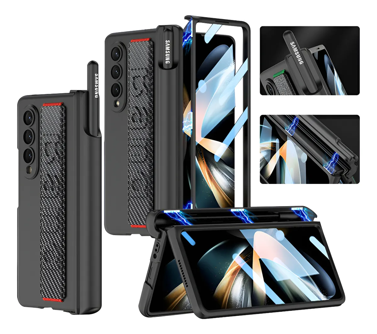 Suporte Caneta Magnética Para Fold4 Caixa Telefone Dobrável