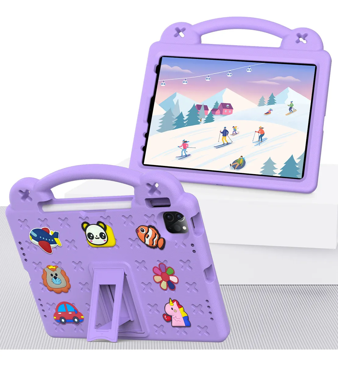 Capa Para Samsung Tab A 8.0 Infantil Anti-queda Adequada - Imagem 4